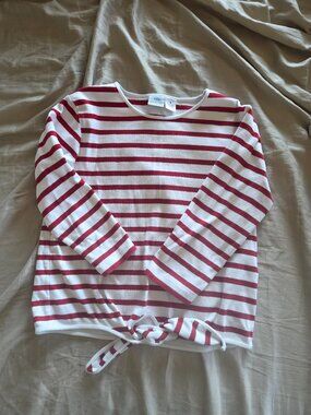 Princess Cruises Red and White Striped Shirt